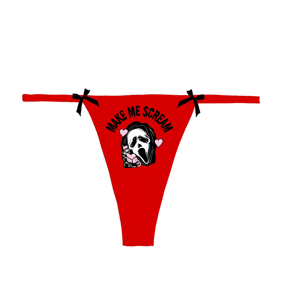 Scream Bow Thong