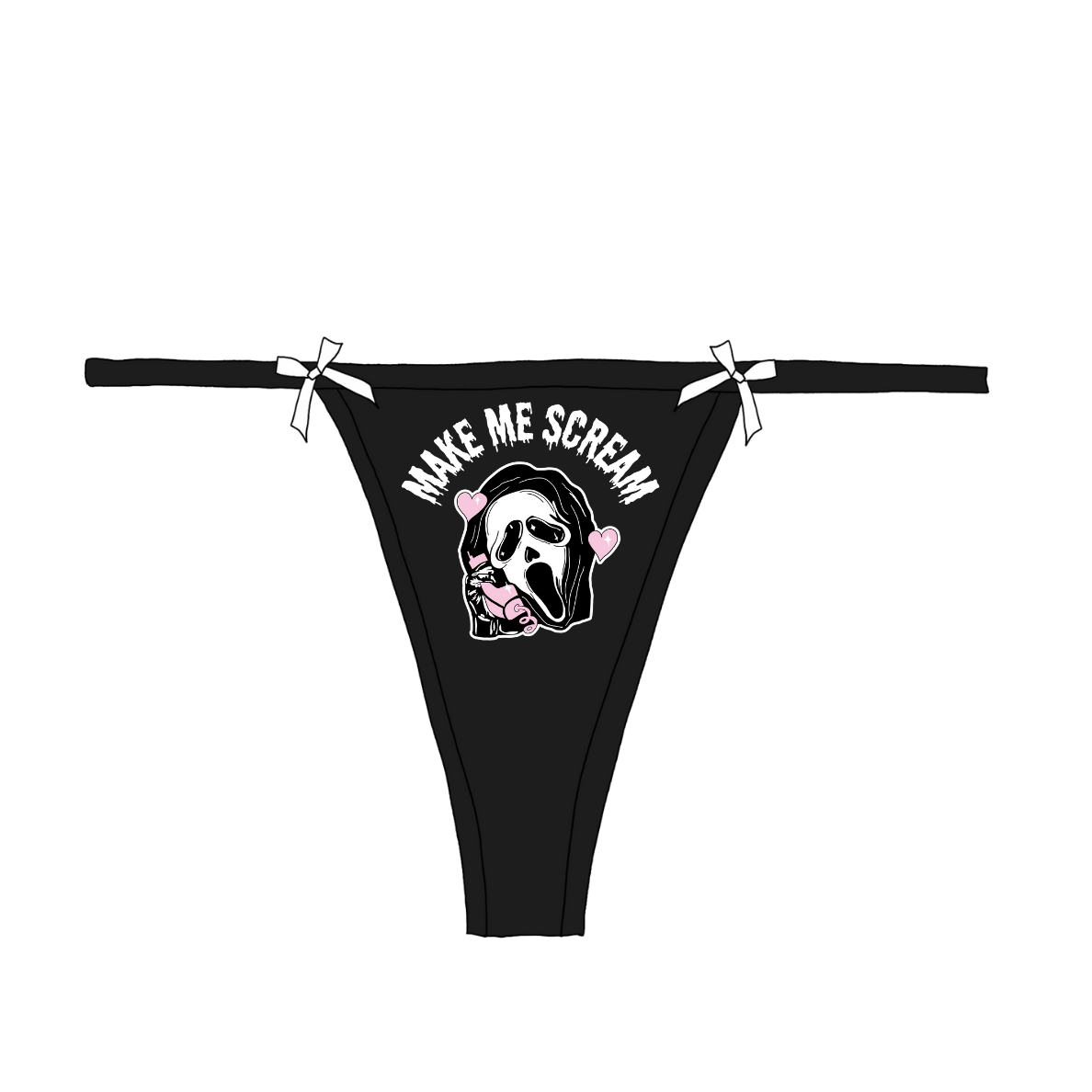 Scream Bow Thong