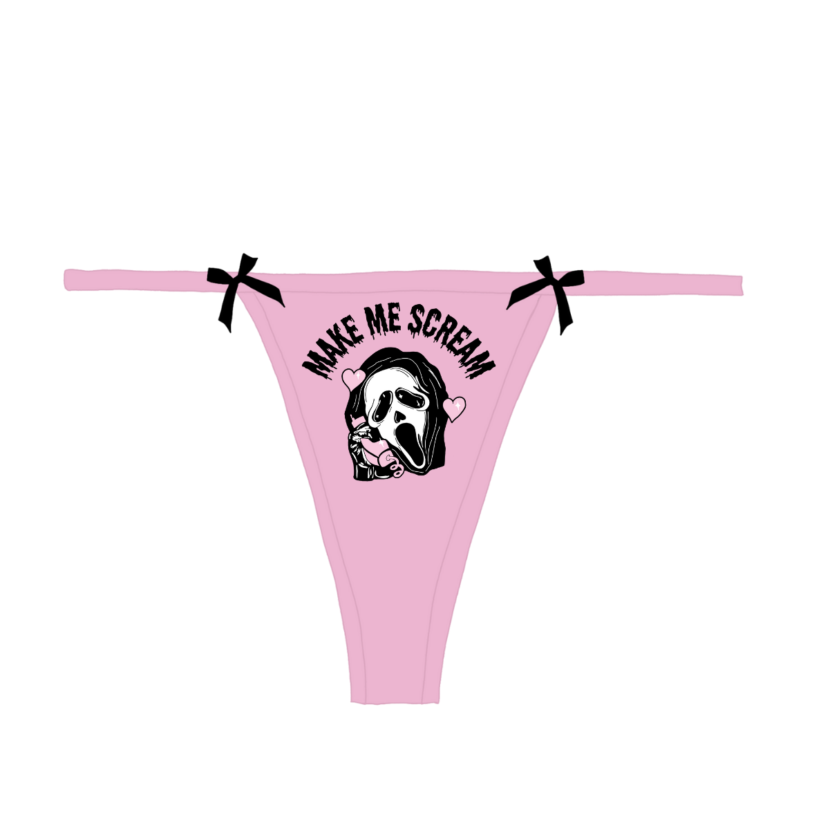 Scream Bow Thong