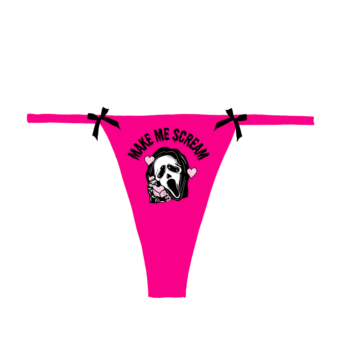 Scream Bow Thong