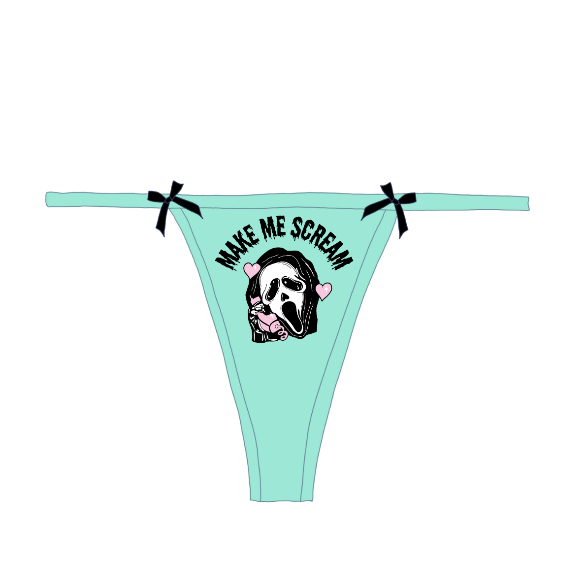 Scream Bow Thong